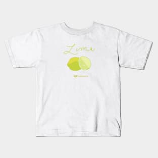 Fruits in Spanish - La Lima Kids T-Shirt